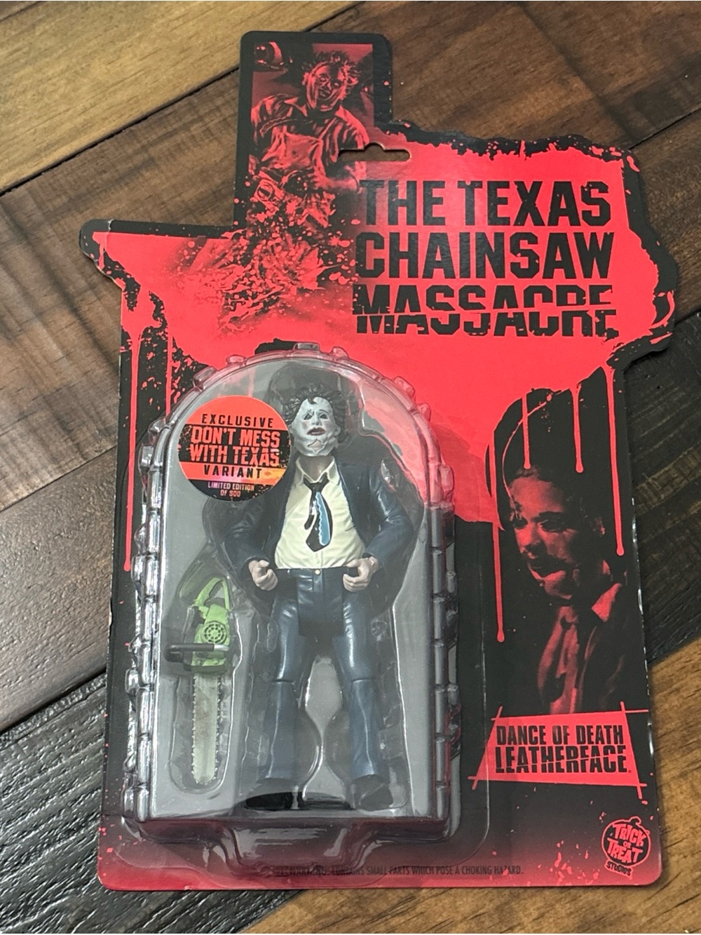 Texas Chainsaw Massacre Leatherface Don't Mess With Texas Frightmare Exclusive